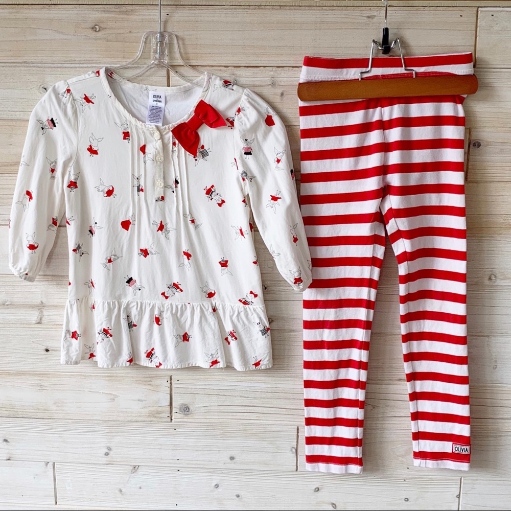 Gymboree Olivia Blouse and Pants, Size 7.